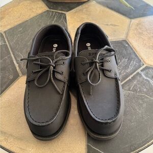 Black Sperry Boat Shoes (Size 5.5) Barely Worn
